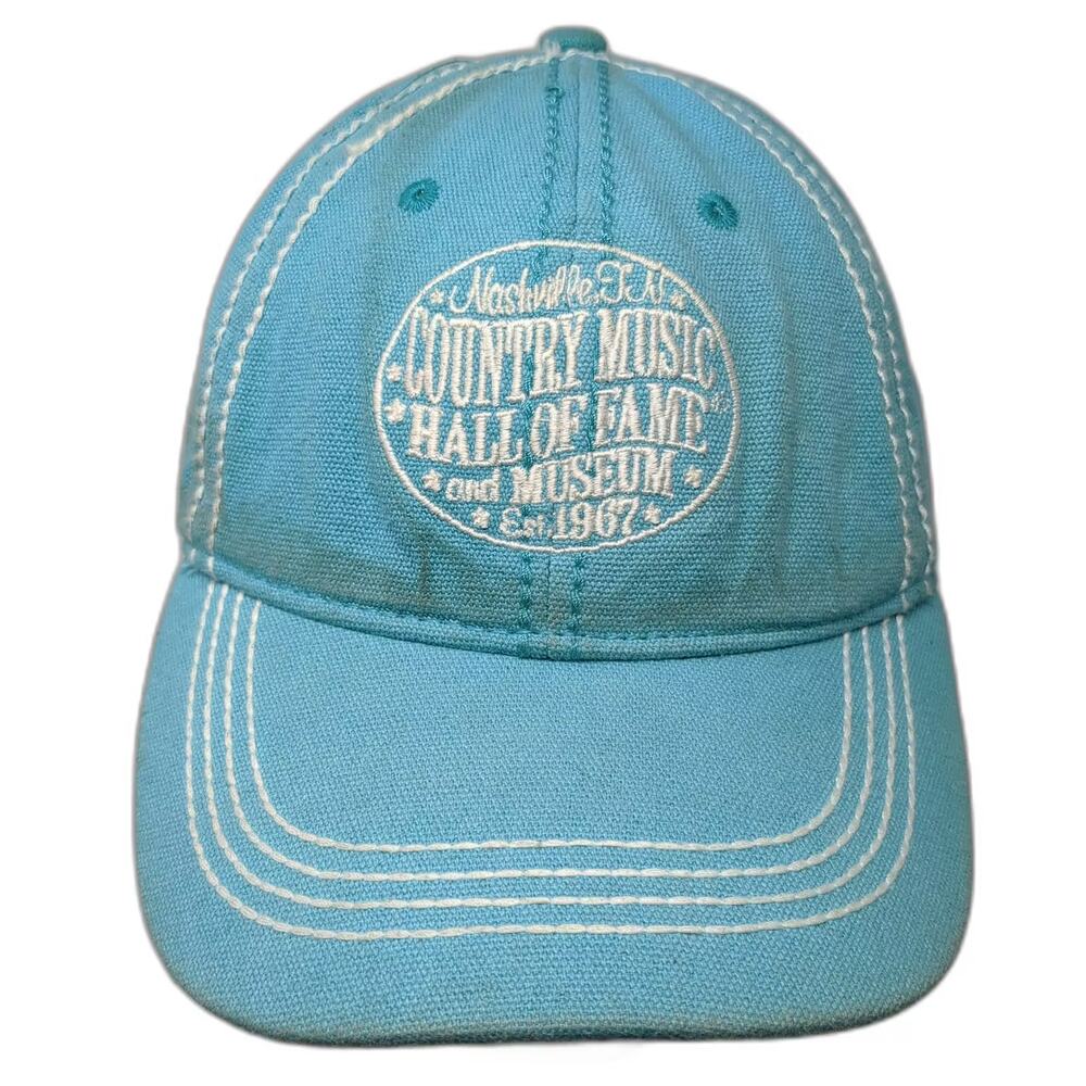 ACE USA Country Music Hall of Fame Nashville Blue Baseball Cap Strapback Hat OS